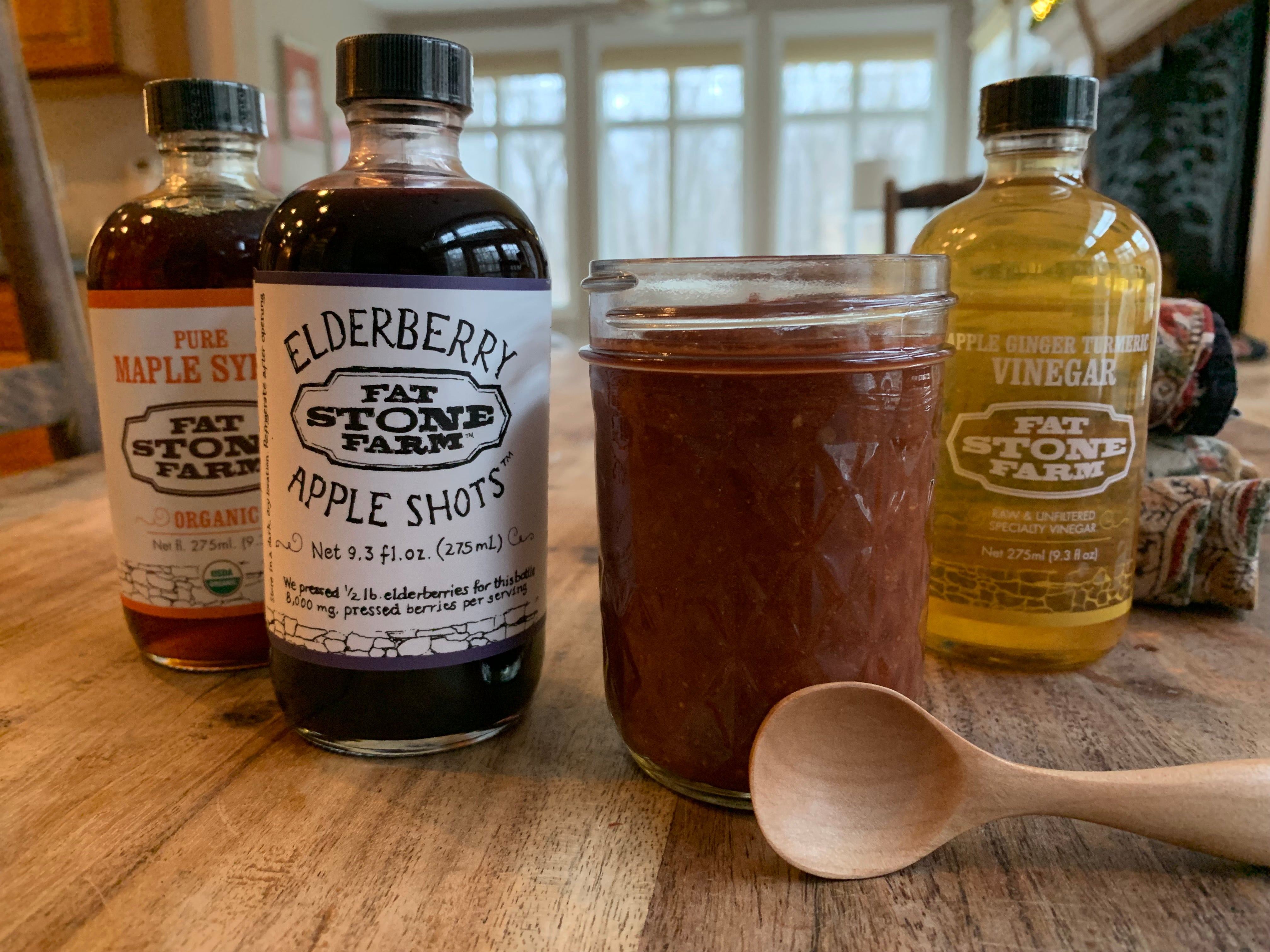 Elderberry Apple Barbeque Sauce