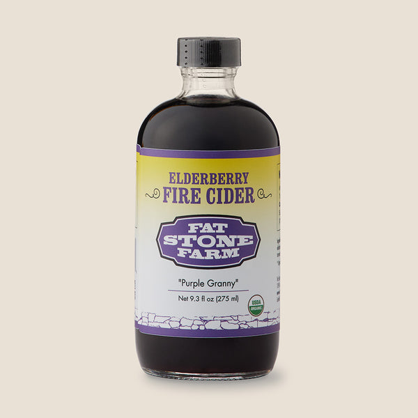 Elderberry Fire Cider (Purple Granny), organic