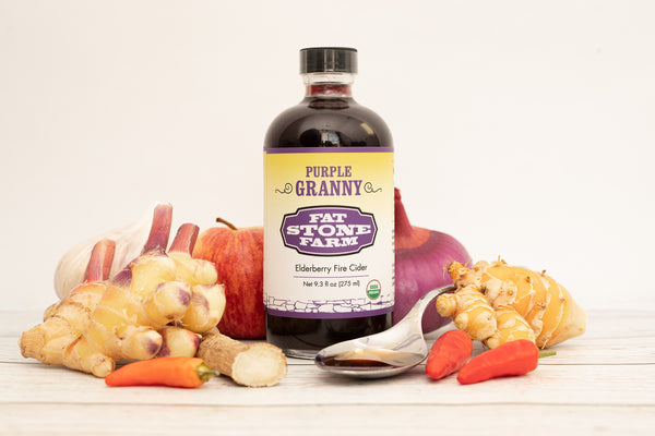 Purple Granny Elderberry Fire Cider