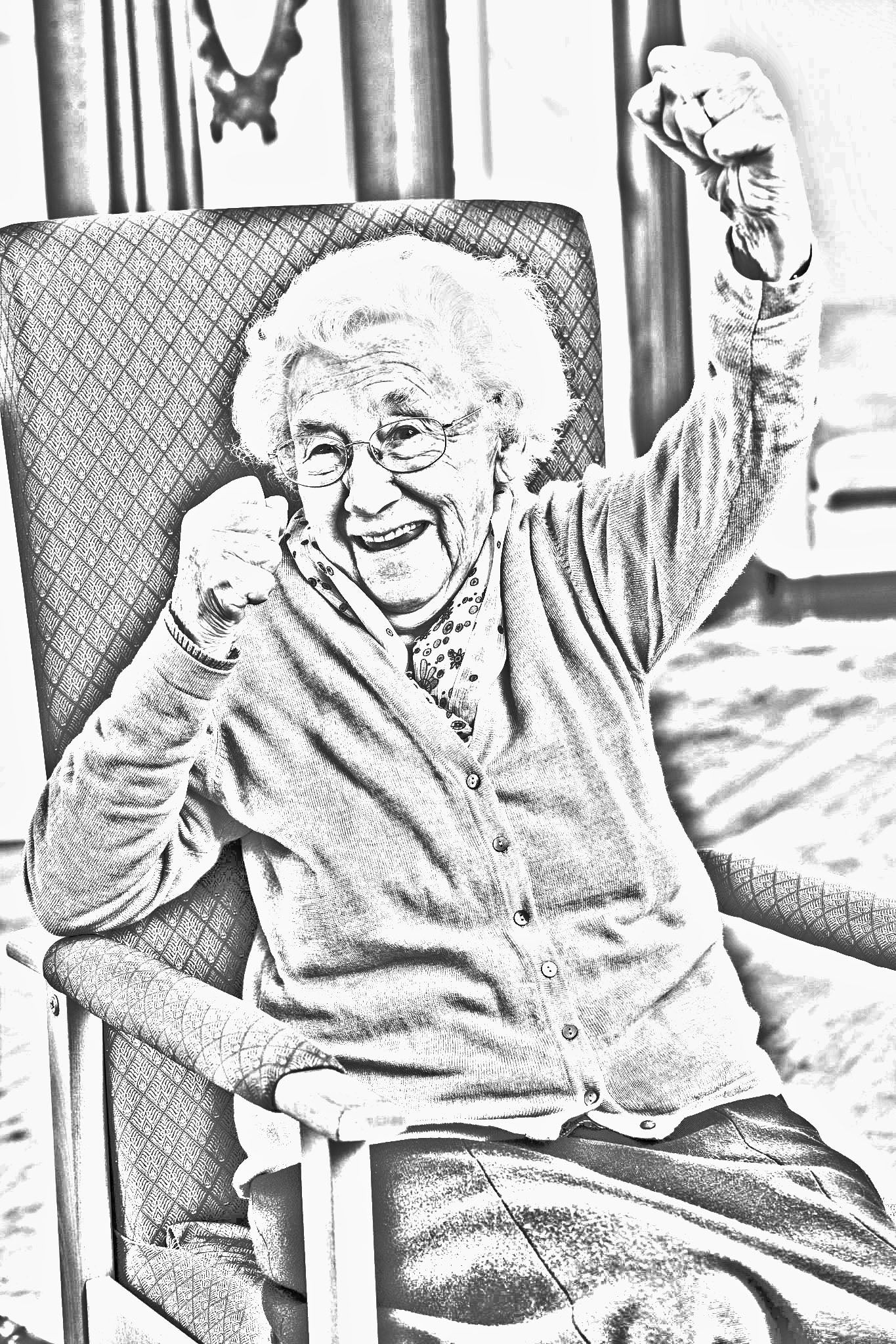 Gray Hair Doesn't Make You Invisible, After All -- Granny's On The Bottle 