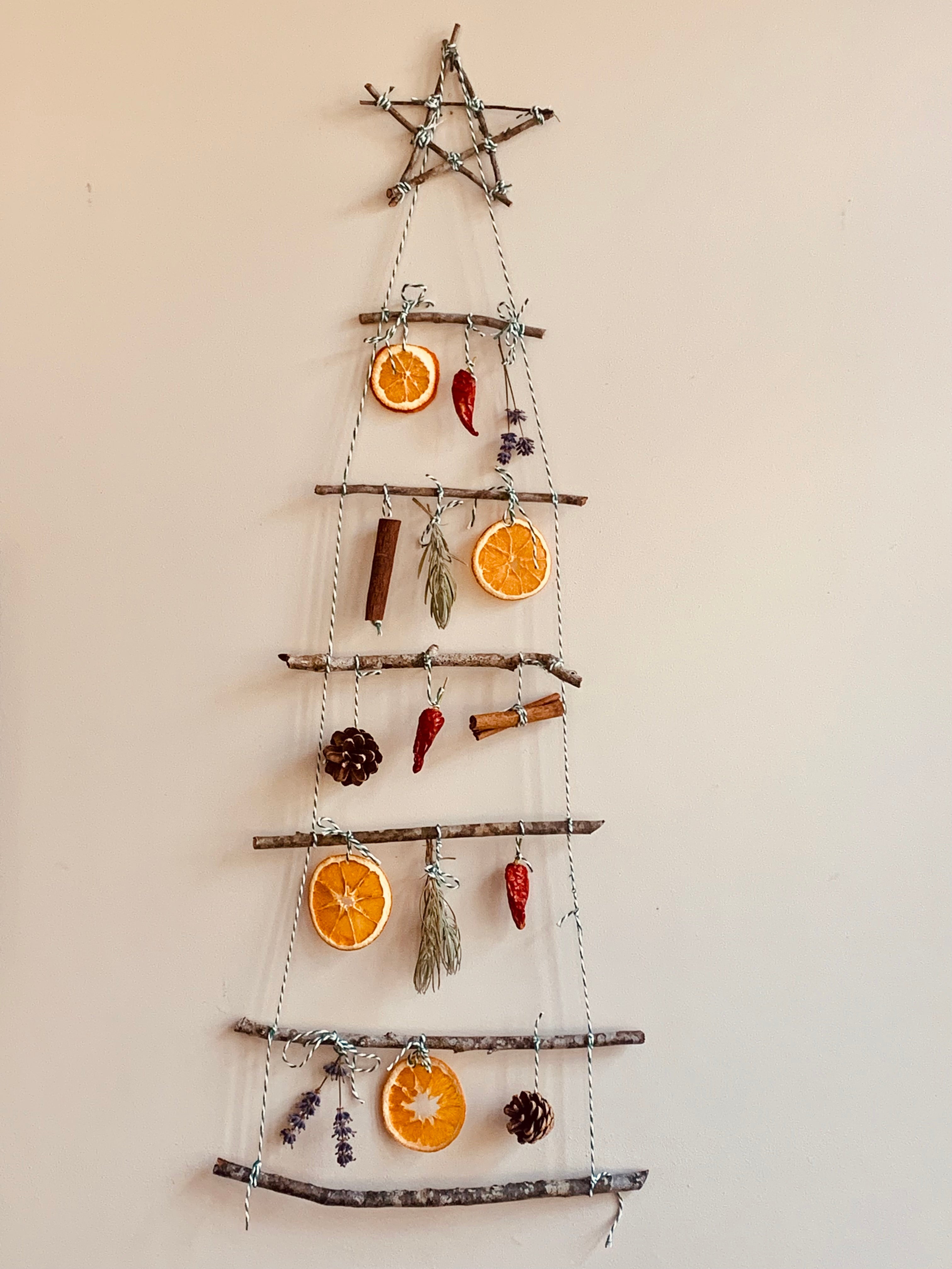 Space Saving, Festive, Homemade, This Tree Has It All!