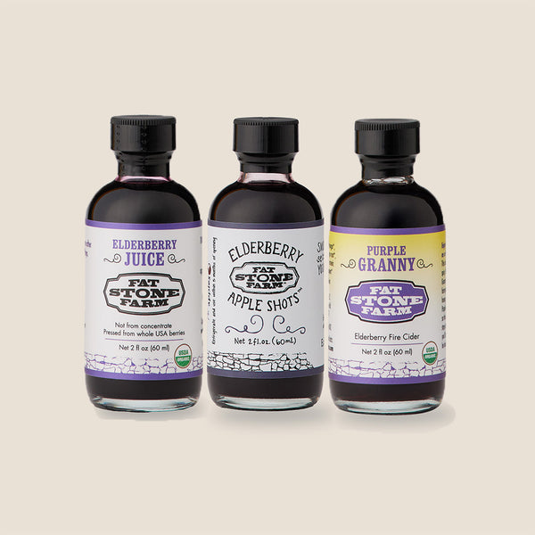Three Pack Mini Sampler, Elderberry Edition