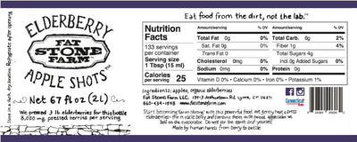 Elderberry Apple Shots, 67 fl. oz.