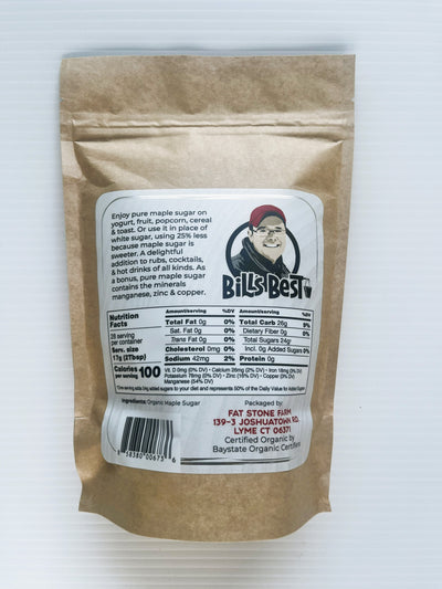 *NEW* Organic Maple Sugar, 1 lb pouch