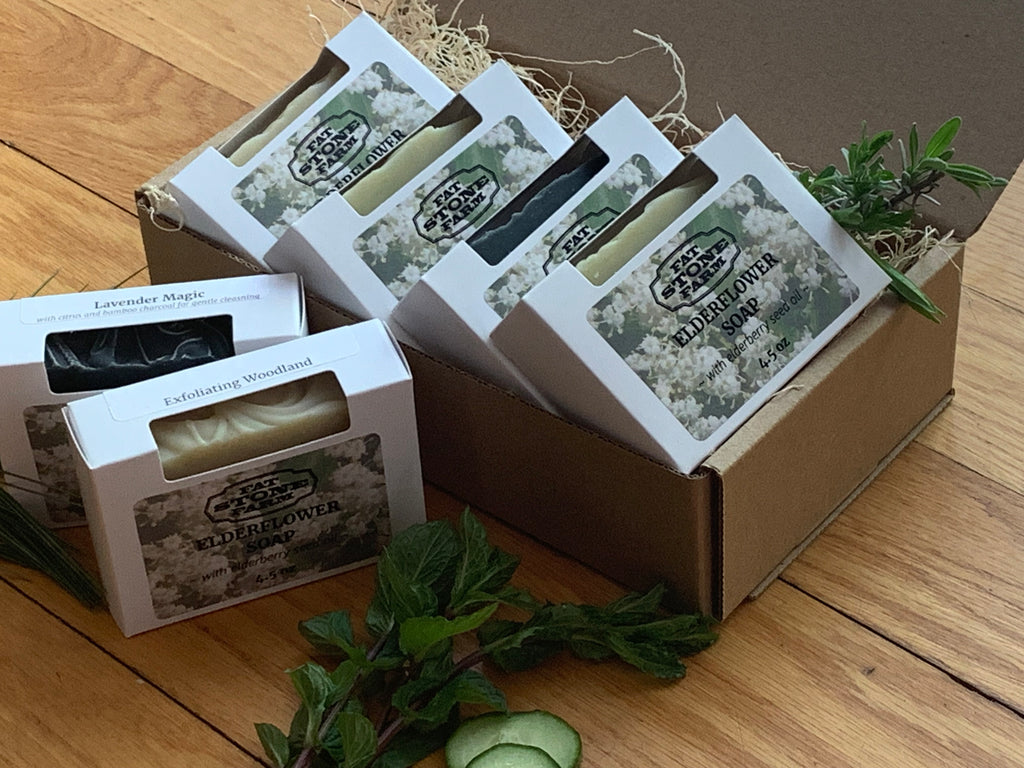 Elderflower Soaps, Box of 6