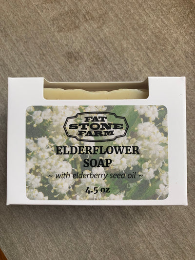 Elderflower Soap Exfoliating Woodland