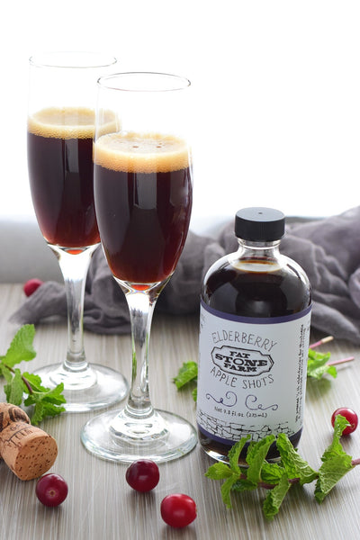 *NEW* Elderberry Apple Shots, 6 pack