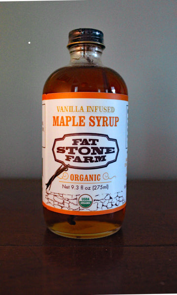 *NEW* Vanilla Infused Organic Maple Syrup, 9.3 oz