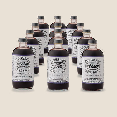 Elderberry Apple Shots, case of 12