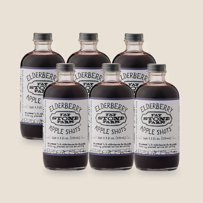 *NEW* Elderberry Apple Shots, 6 pack