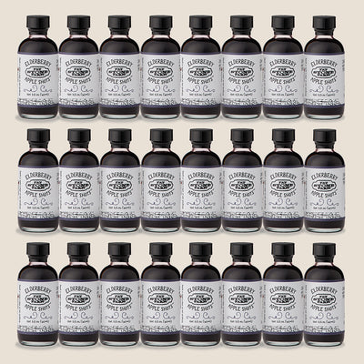 Mini Elderberry Apple Shots, case of 24