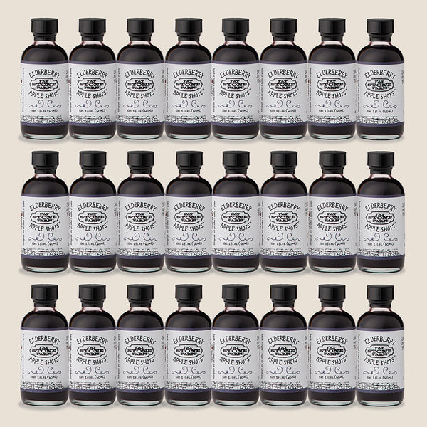 Mini Elderberry Apple Shots, case of 24