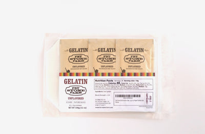 Pasture Raised Beef Gelatin Envelopes