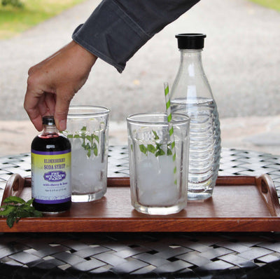 Elderberry Soda Syrup