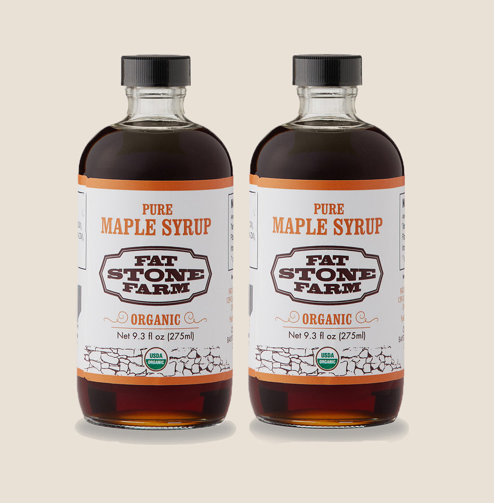 Pure Organic Maple Syrup, 2 Pack