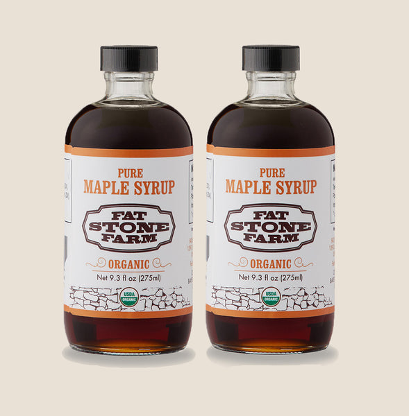 Pure Organic Maple Syrup, 2 Pack