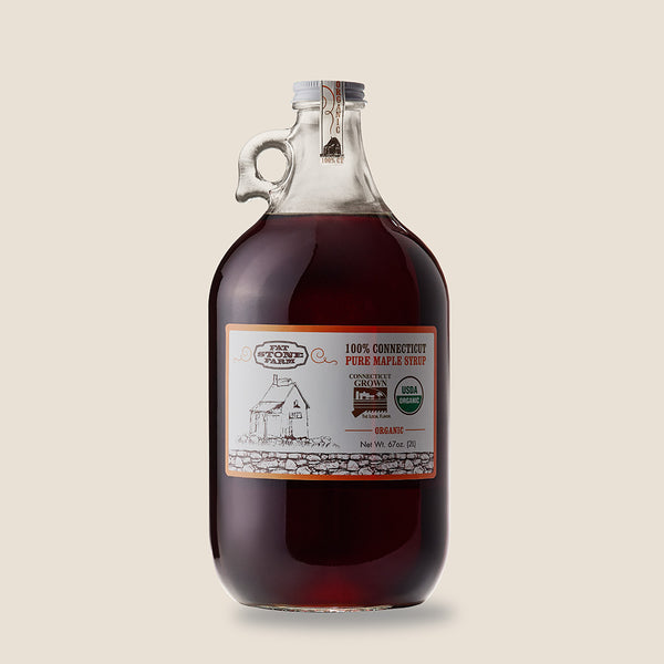 Organic maple syrup, 1/2 gallon