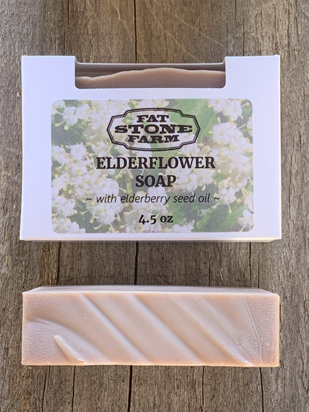 Elderflower Soap No Scent Added