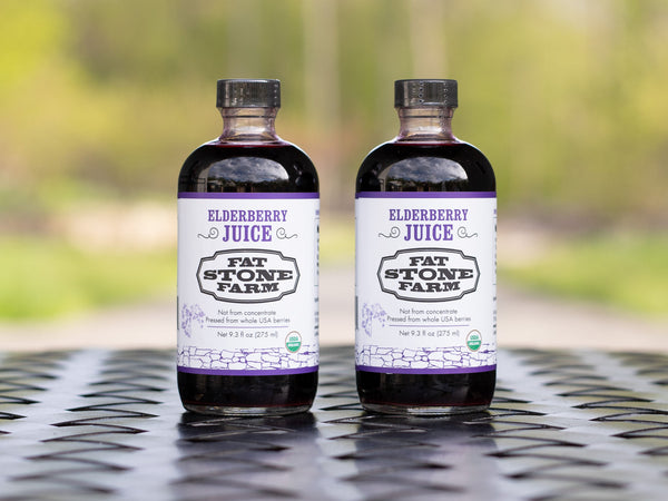 Elderberry Juice, 2 Pack, organic