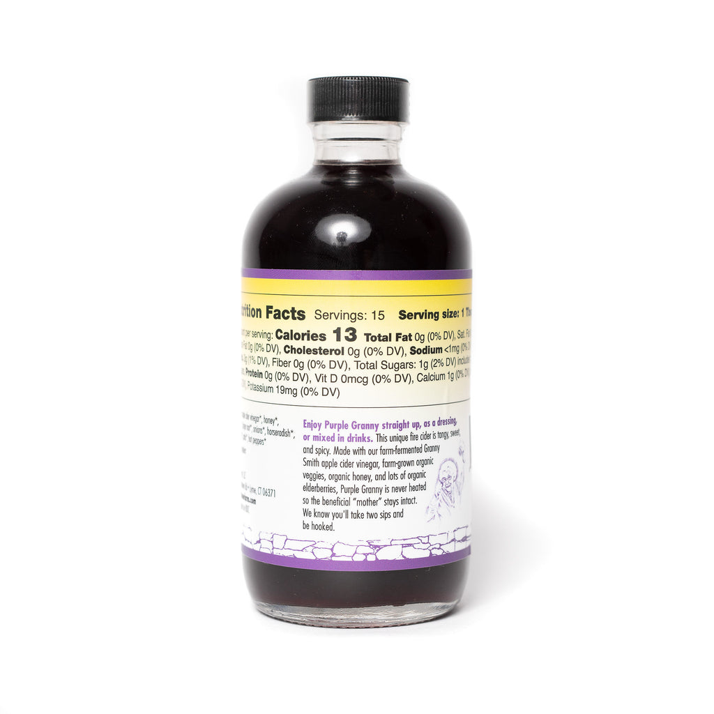 intact herbicide label Elderberry Fire Cider (Purple Granny), organic