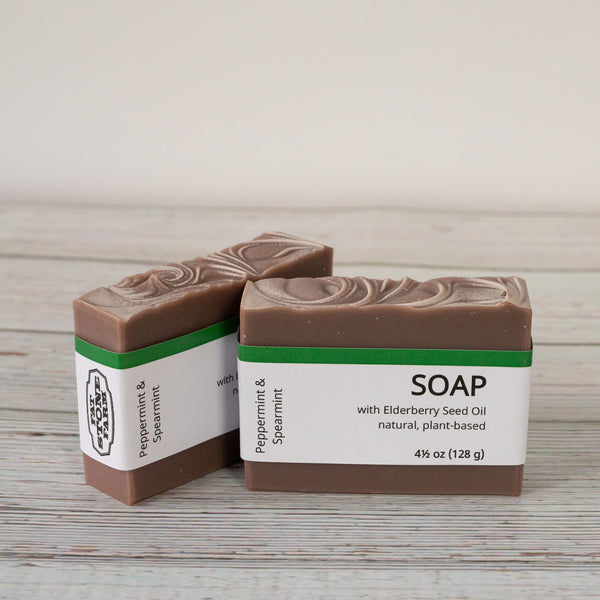 Elderberry Soap Mint Scent