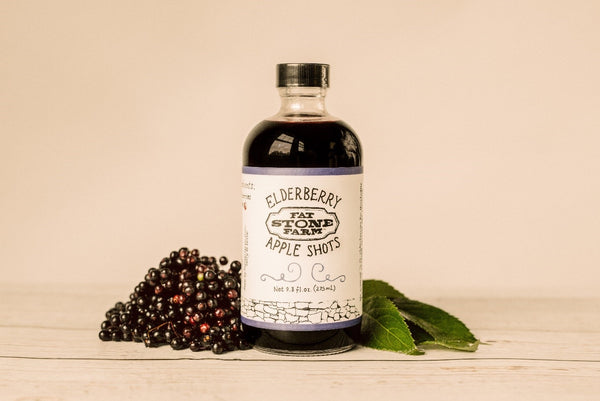 Elderberry Apple Shots