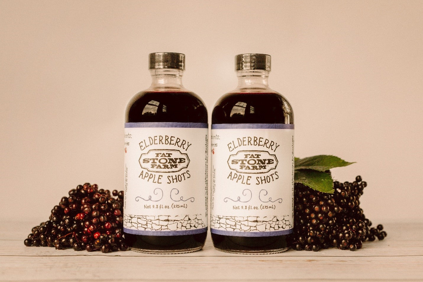 Elderberry Apple Shots, 2 Pack